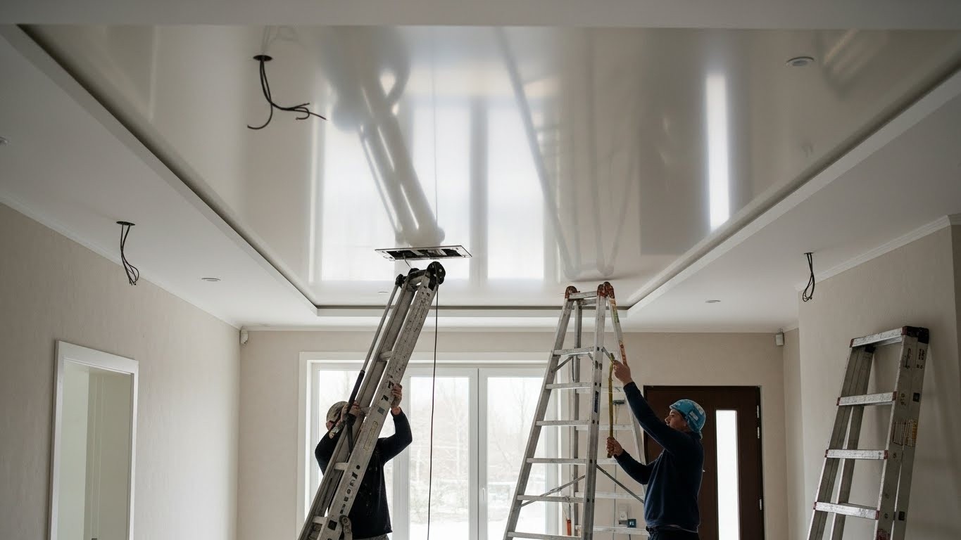 Монтаж натяжных потолков по функциональности