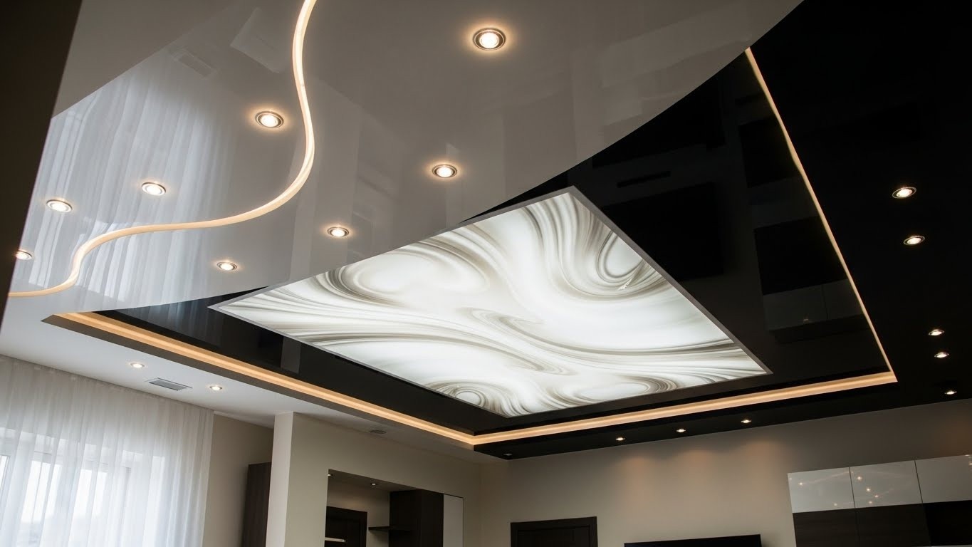 Натяжные потолки дизайнерского класса