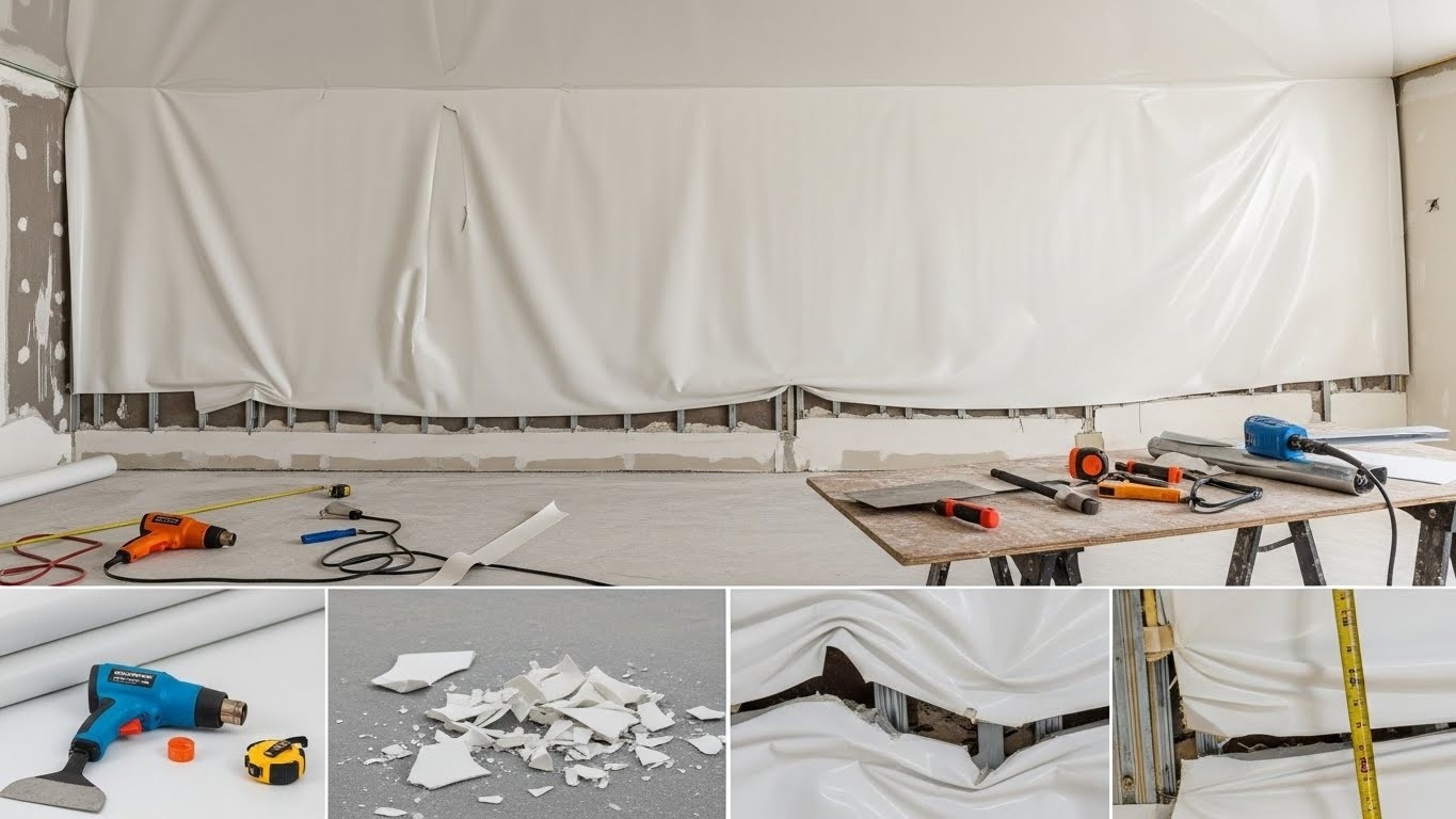 Какие ошибки часто допускают при установке натяжных потолков