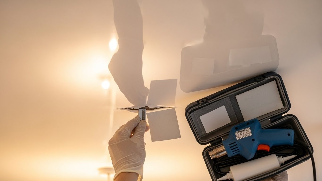 Ремонт натяжного потолка Ремонт натяжного потолка