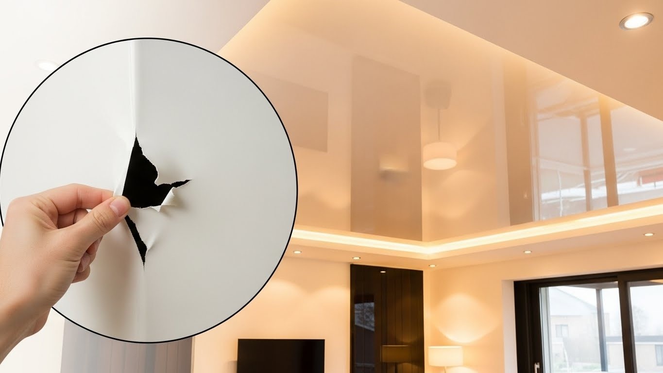 Натяжные потолки и их долговечность