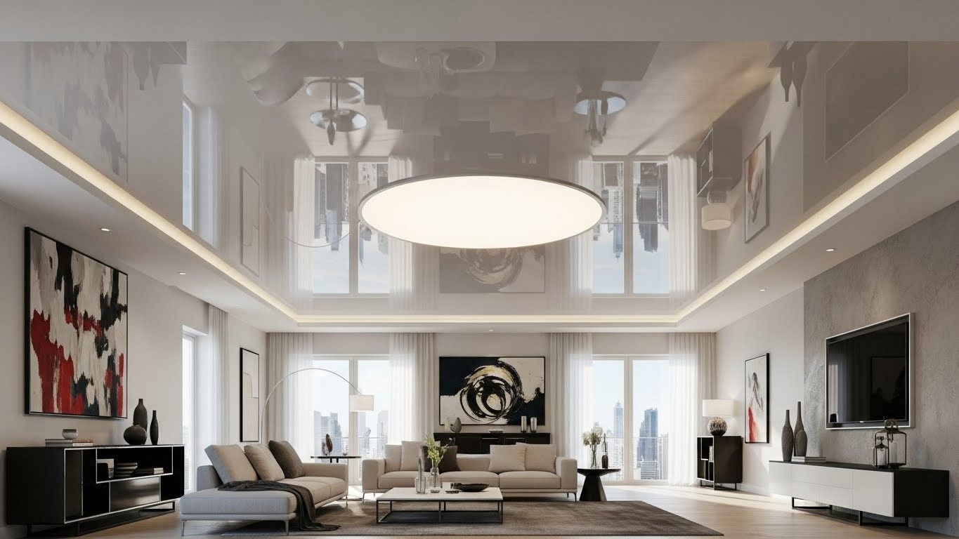 Какую роль играют натяжные потолки в современном интерьере