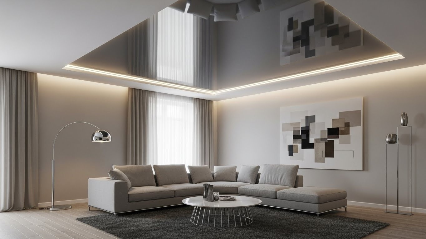 Как натяжные потолки могут изменить пространство