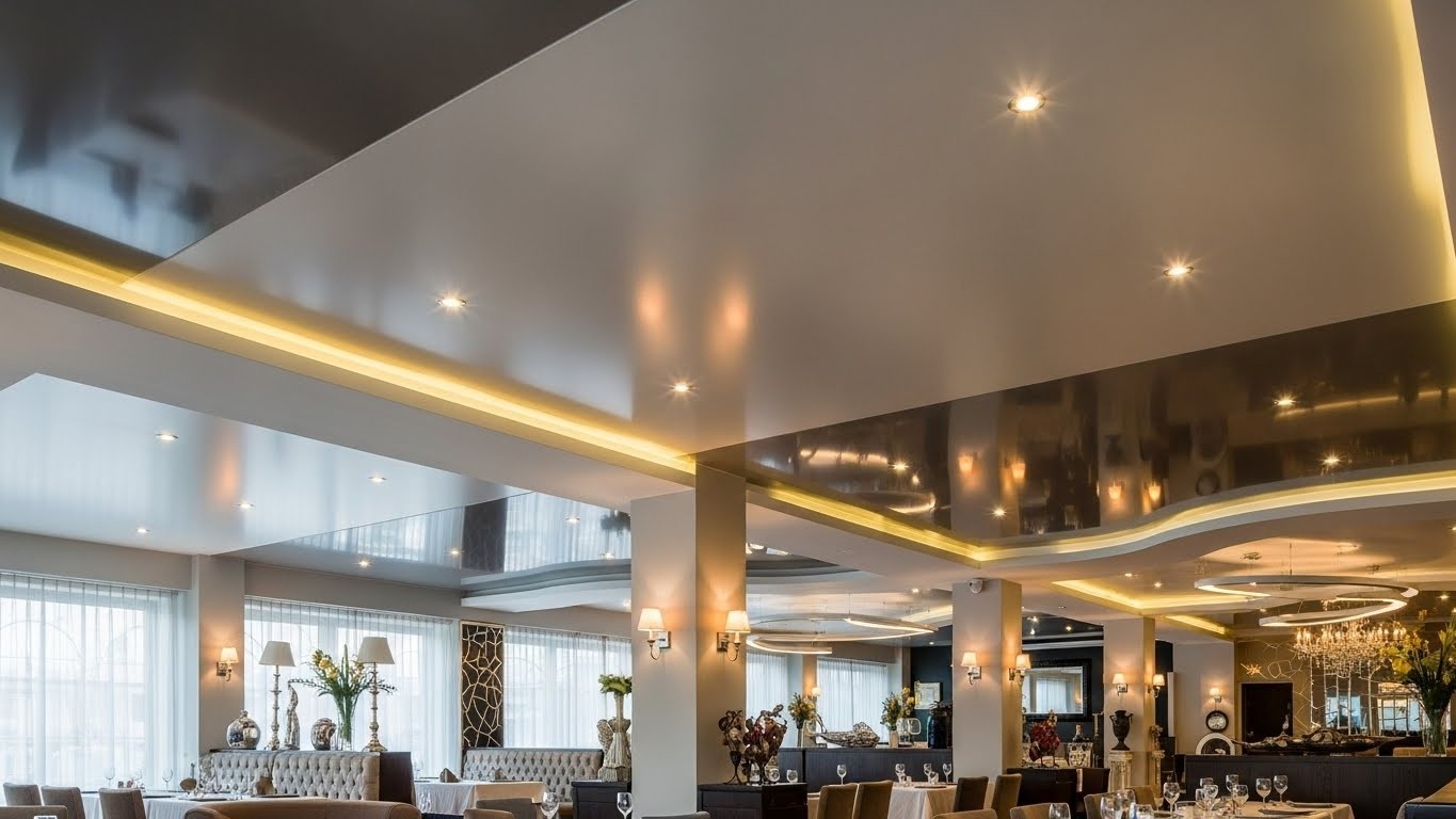 Натяжные потолки для ресторанов и кафе