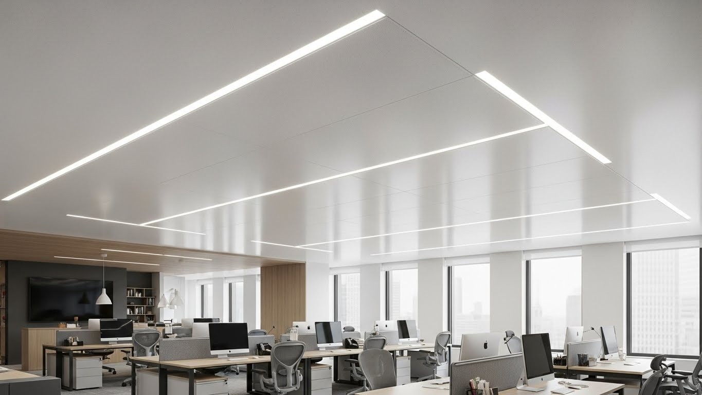 Натяжные потолки для офиса звукоизоляционные