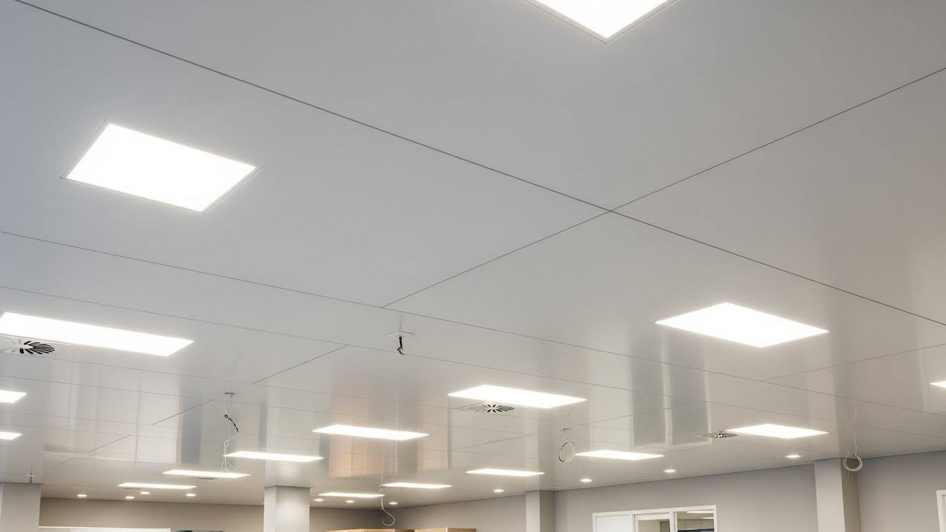 Натяжные потолки для коммерческих помещений матовые