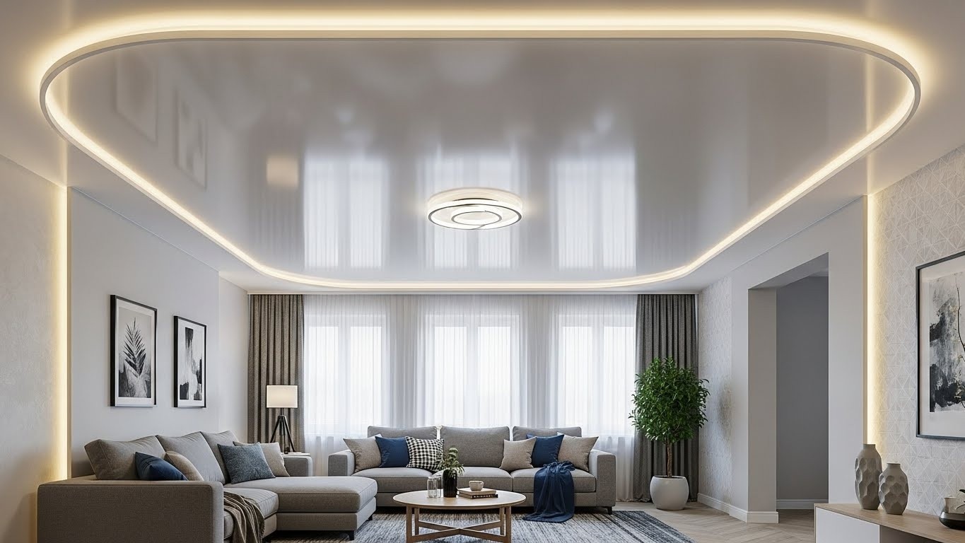 Натяжной потолок с фотопечатью