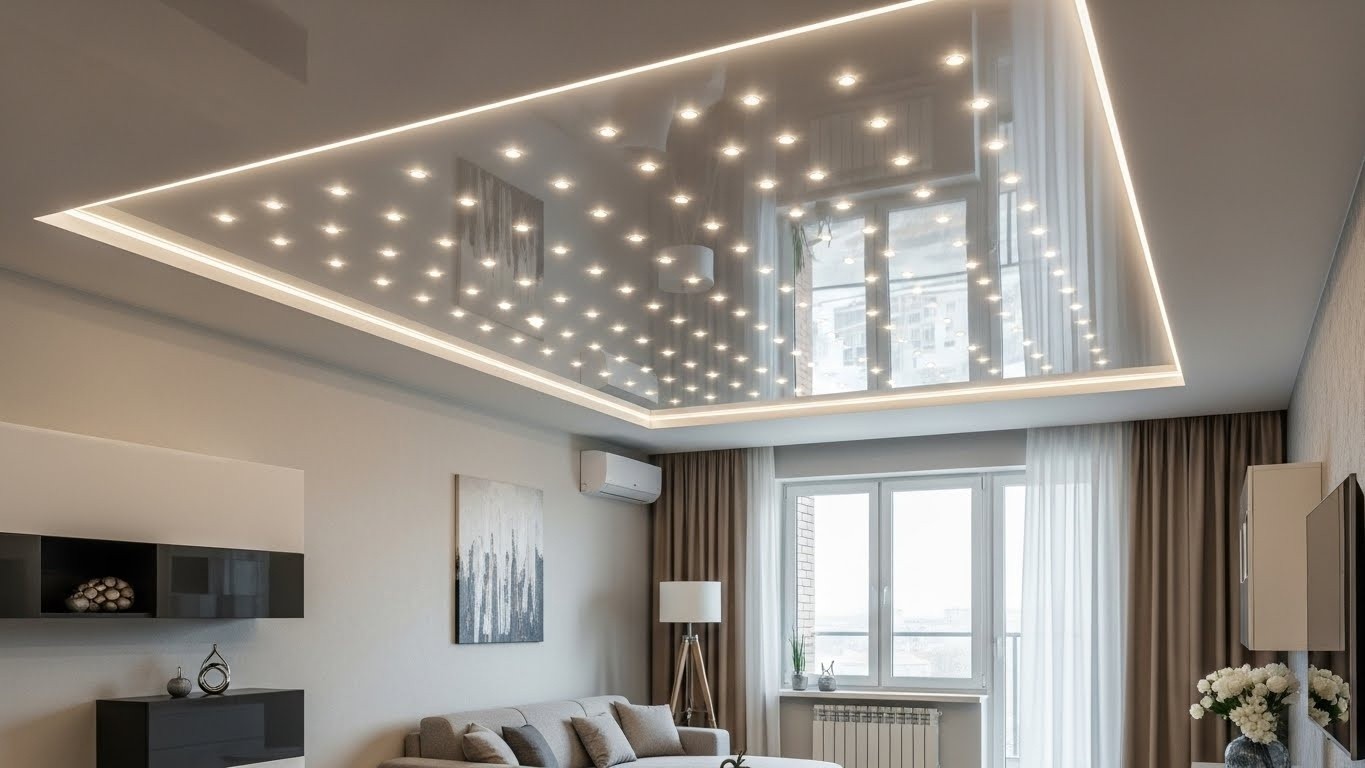 Натяжной потолок в квартире: особенности выбора