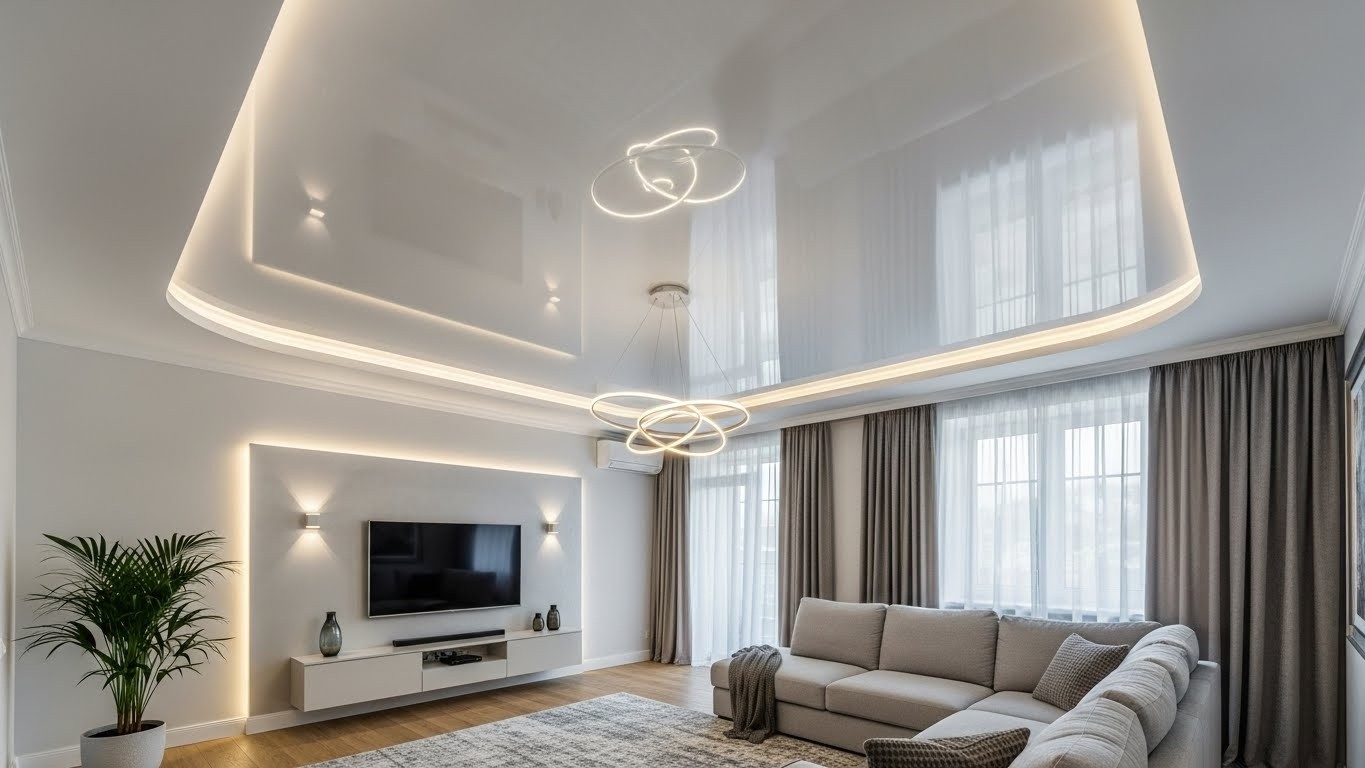 Натяжной потолок в квартире