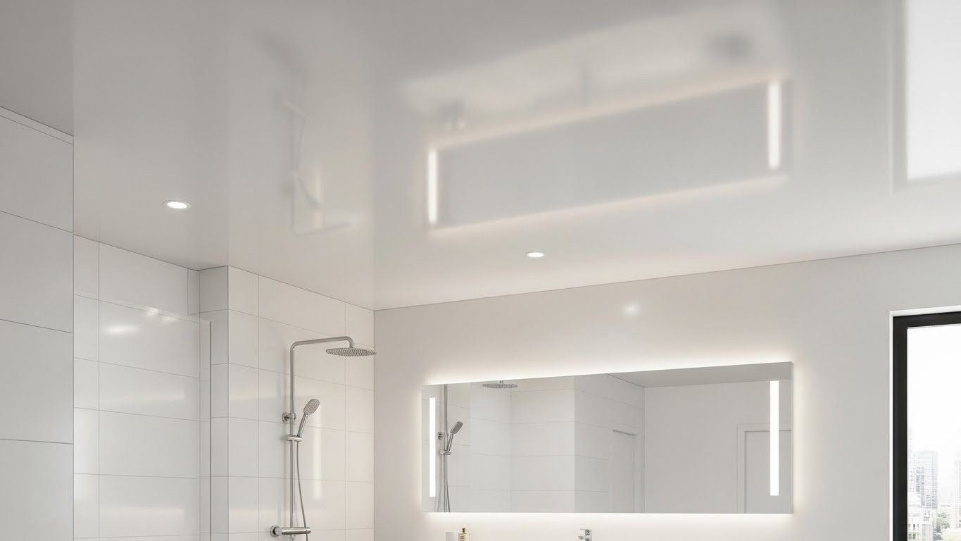 Натяжные потолки матовые влагостойкие