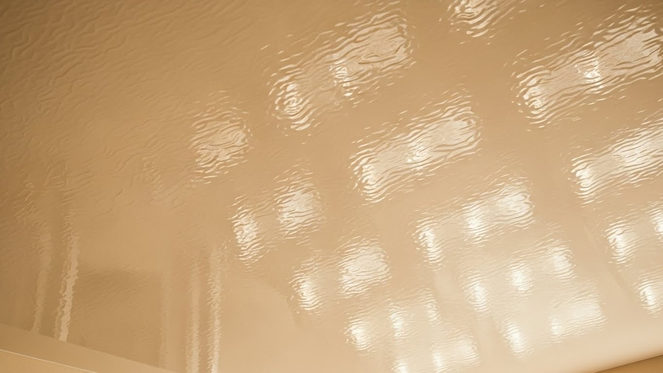 Натяжные потолки фактурные глянцевые