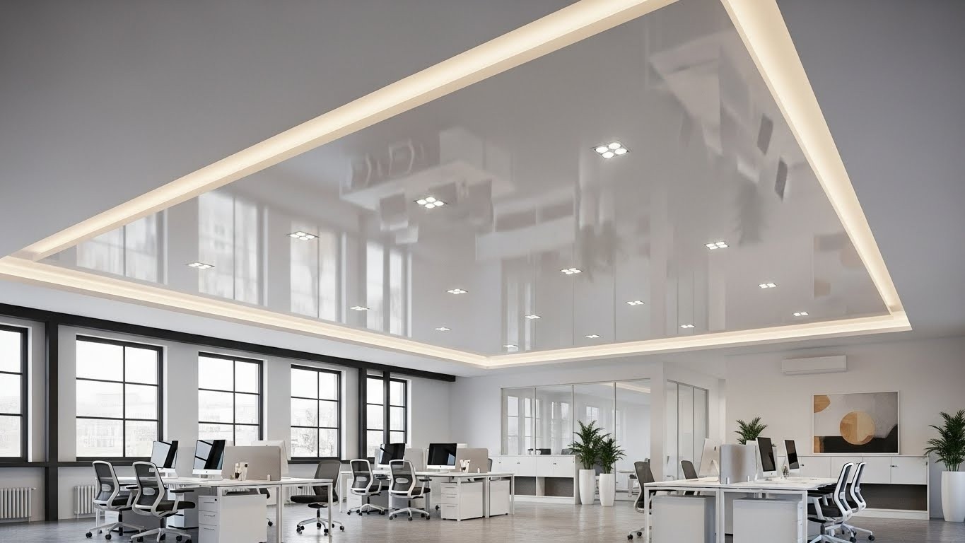 Натяжные потолки для коммерческих помещений