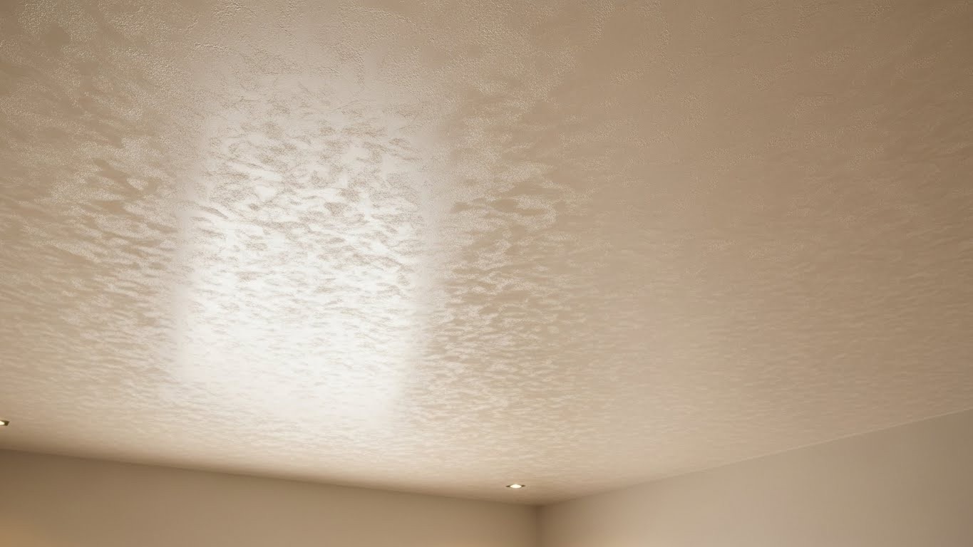 Натяжные потолки с декоративной текстурой одноуровневые