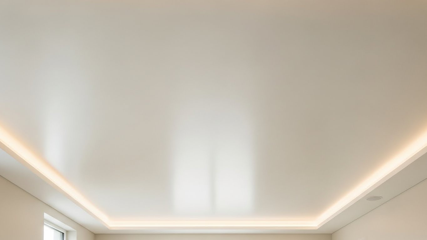 Одноуровневые сатиновые натяжные потолки Одноуровневые сатиновые натяжные потолки