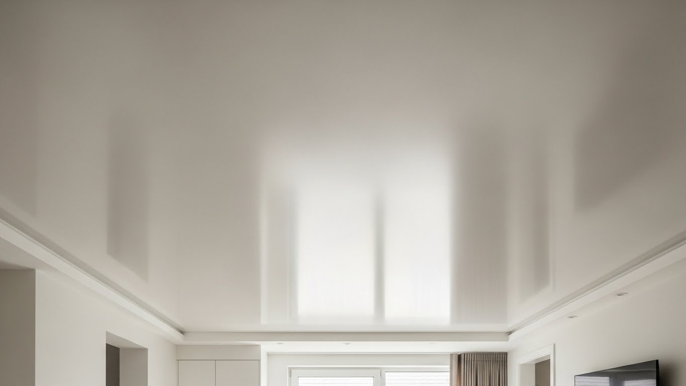 Натяжные потолки из сатина