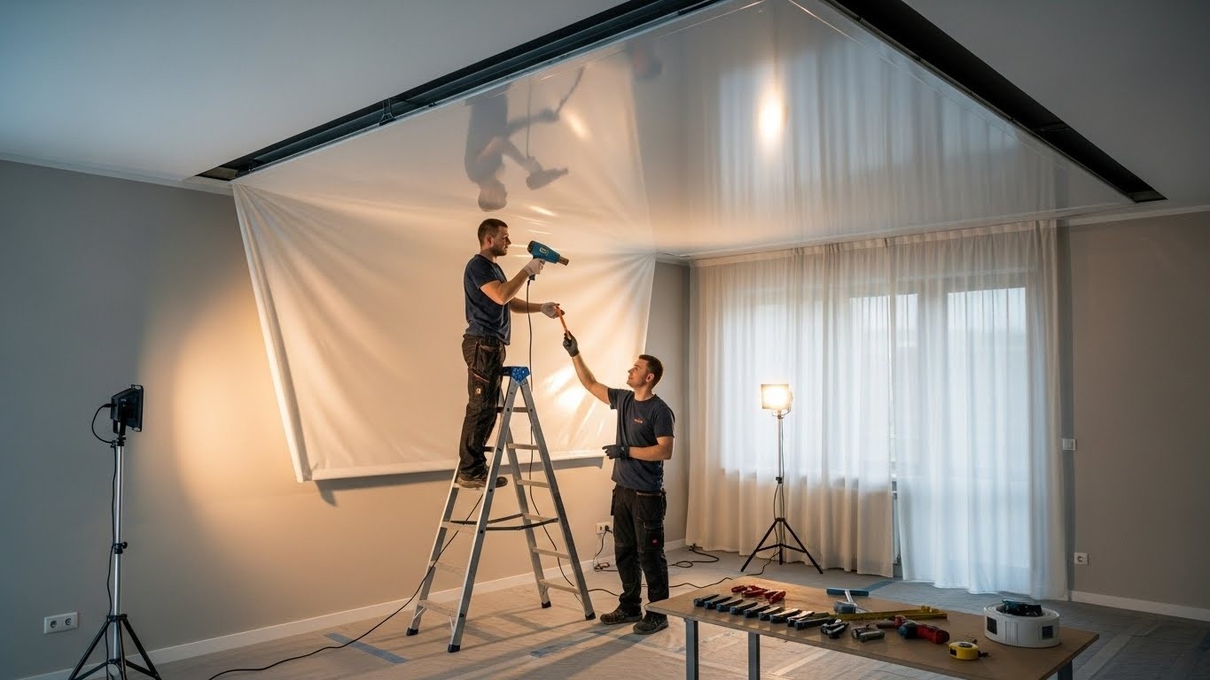 Натяжной потолок с гарантийным обслуживанием