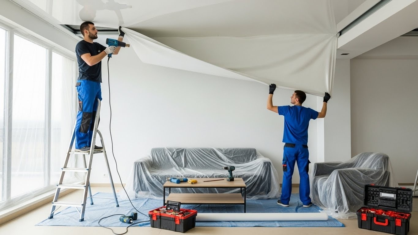 Натяжной потолок с пятилетней гарантией