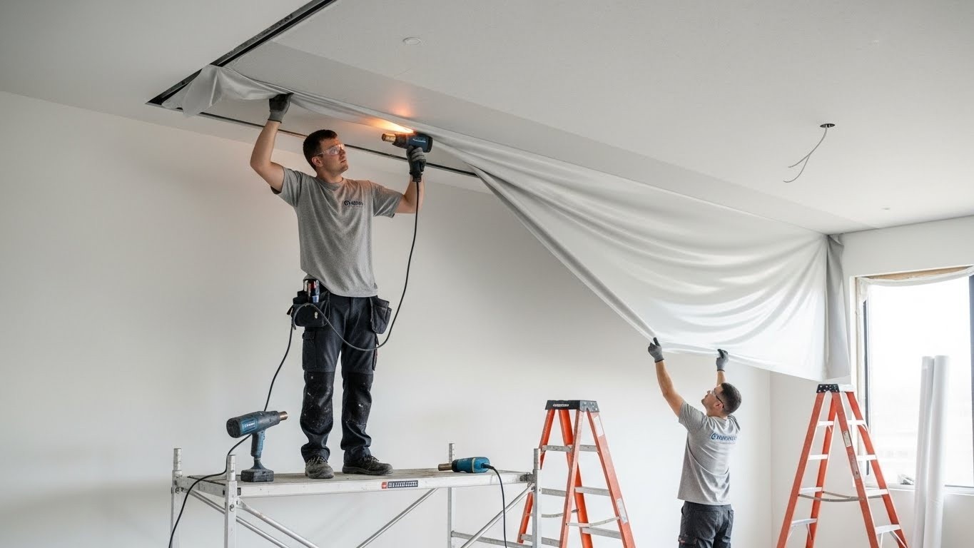 Натяжной потолок с усиленной прочностью