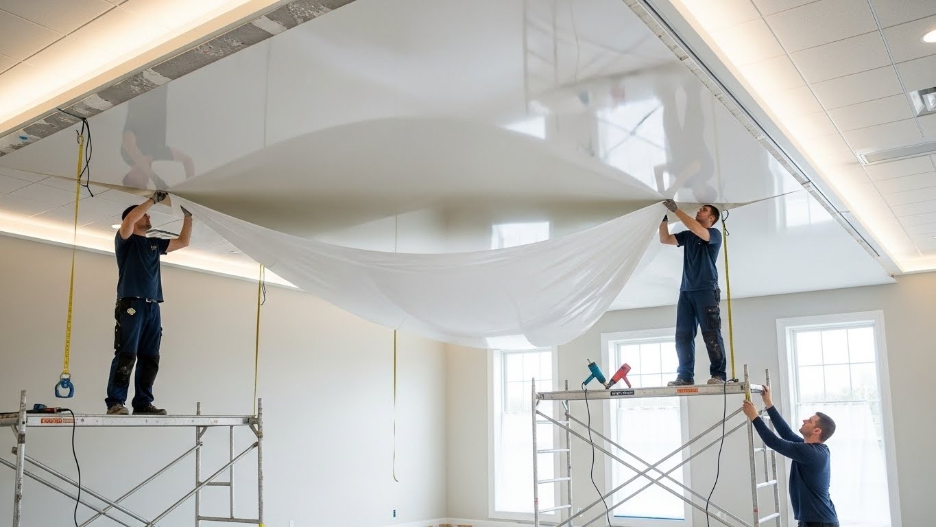 Натяжной потолок для длительного использования