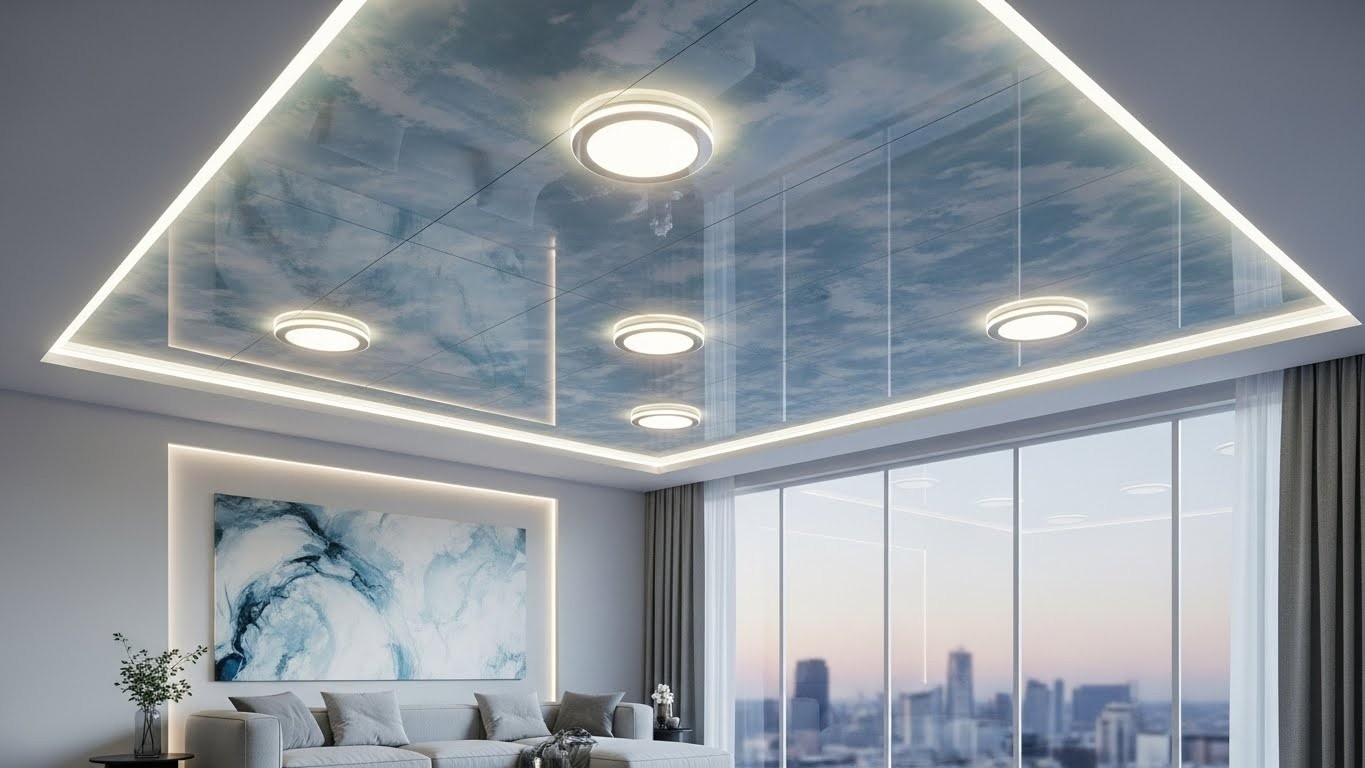 Декорирование натяжных потолков: идеи и советы