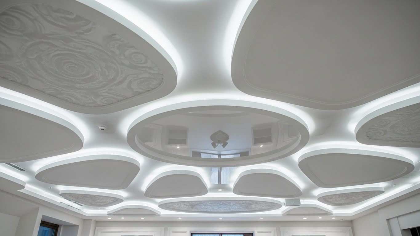 Сложные натяжные потолки влагостойкие Сложные натяжные потолки влагостойкие