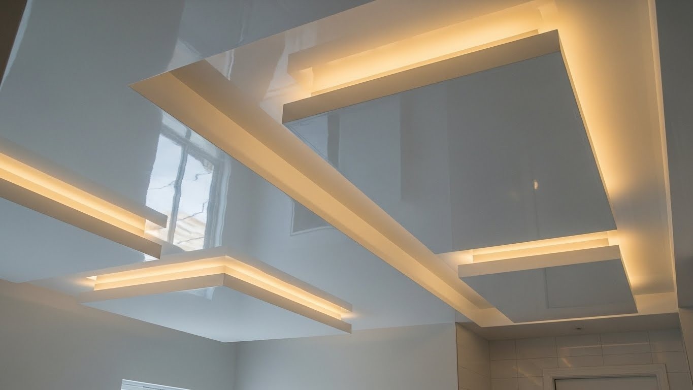 Натяжные потолки с многоуровневым монтажом влагостойкие