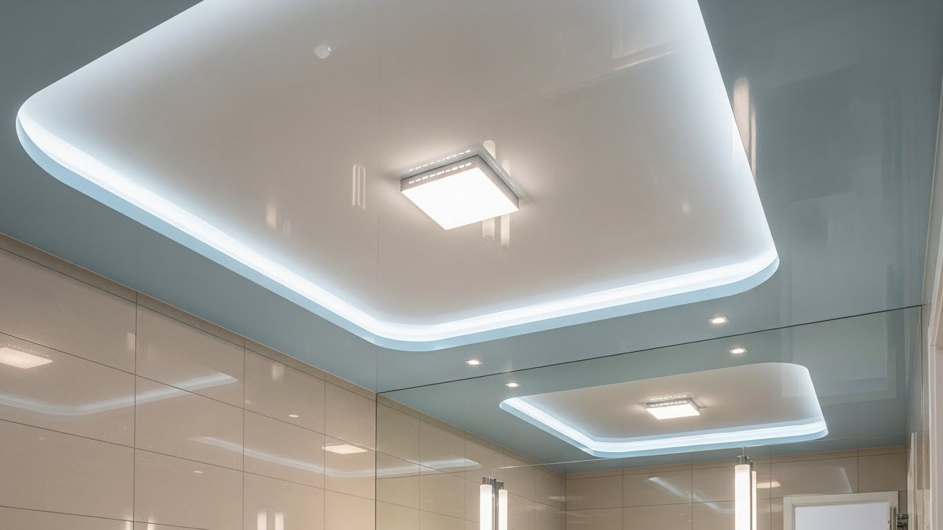 Натяжные потолки с многоуровневым монтажом влагостойкие Натяжные потолки с многоуровневым монтажом влагостойкие