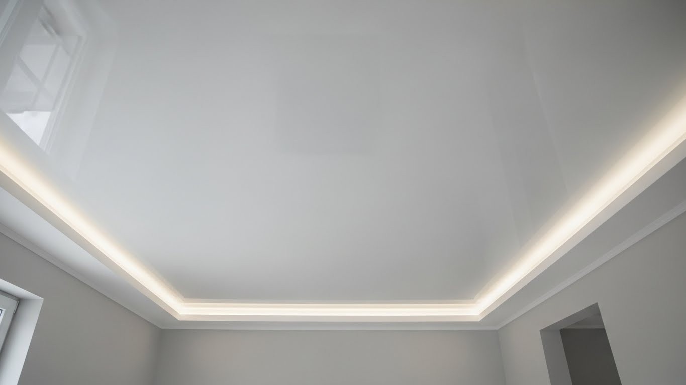 Натяжные потолки матовые