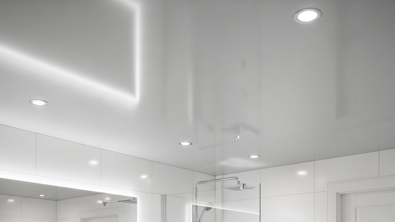 Натяжные потолки влагостойкие сатиновые