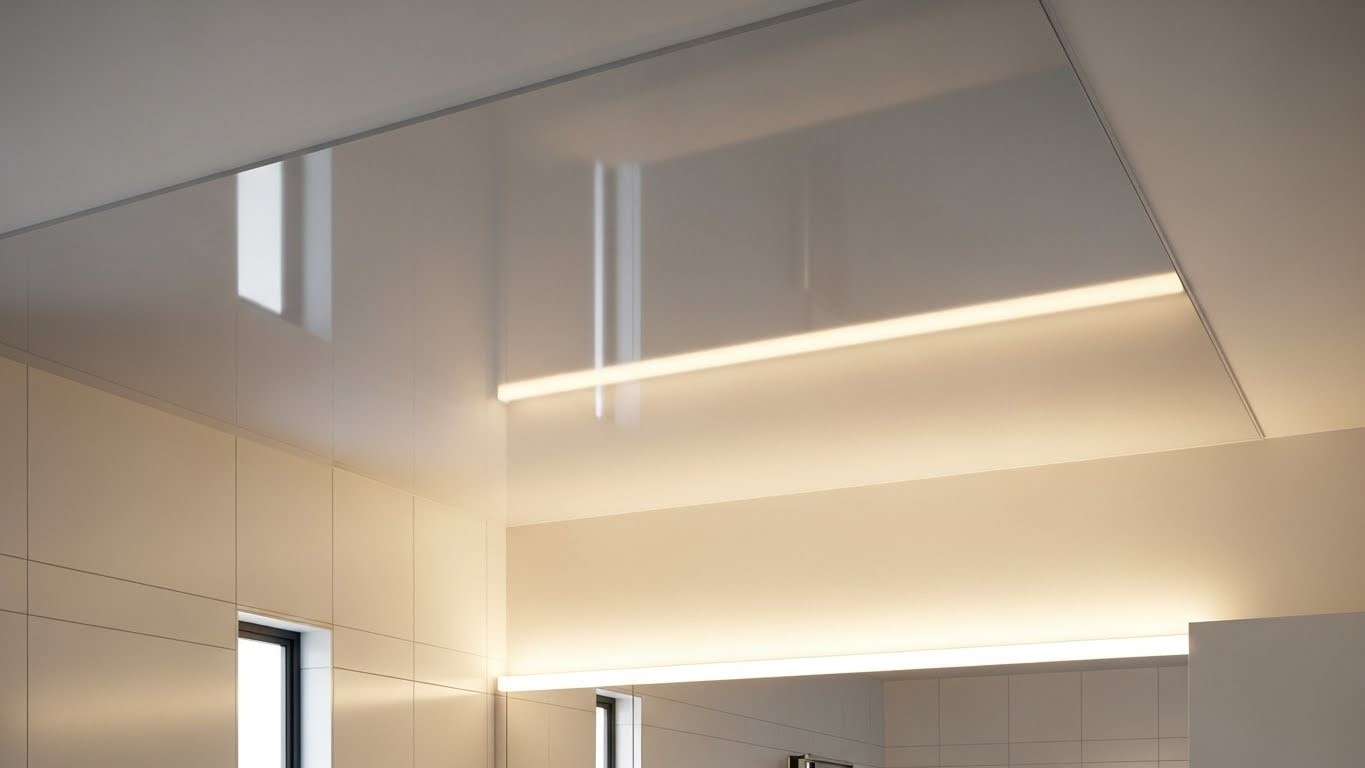 Натяжные потолки влагостойкие с подсветкой