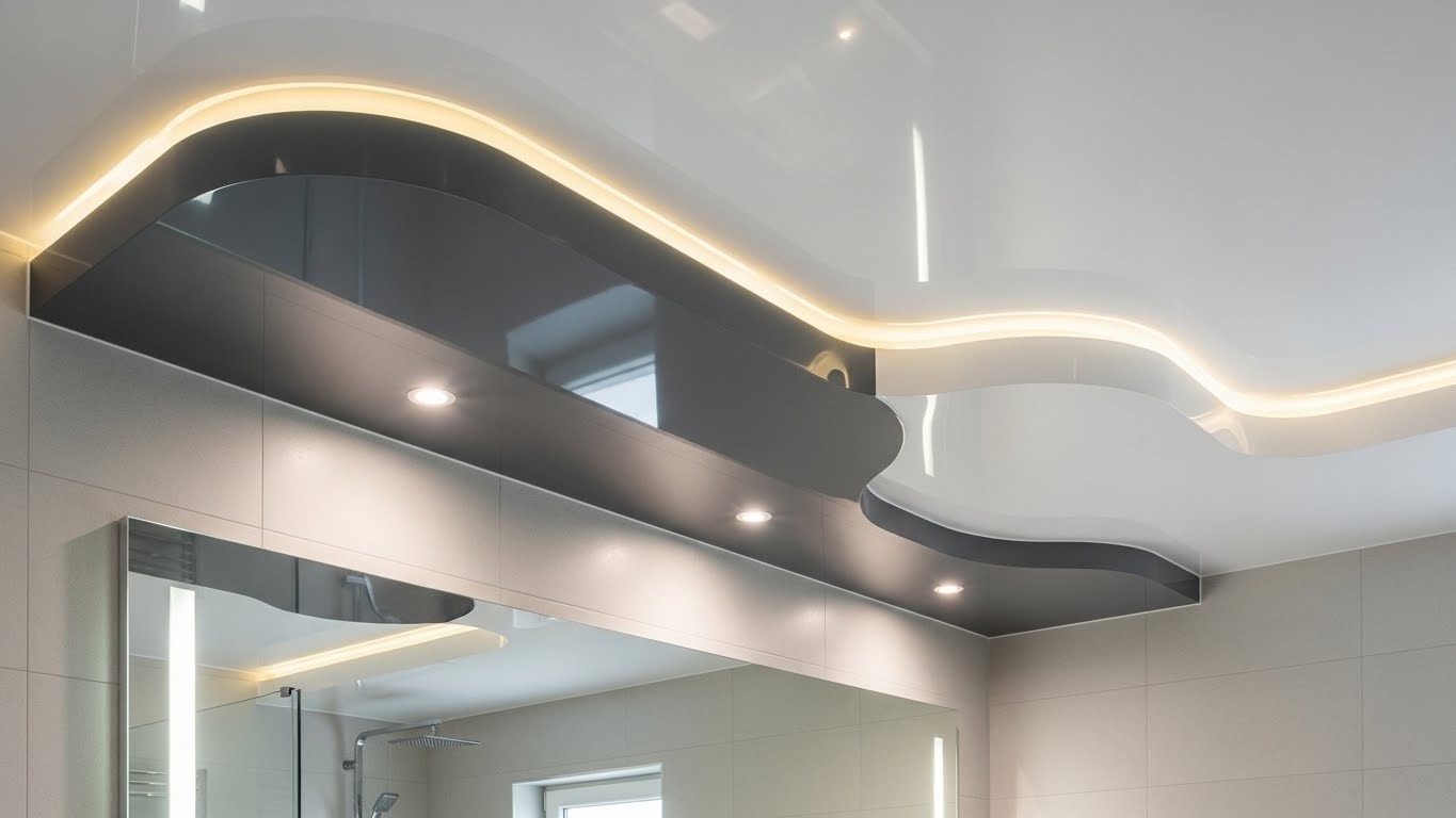 Натяжные потолки влагостойкие многоуровневые