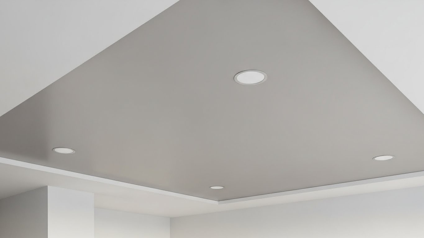 Натяжные потолки эконом класса матовые