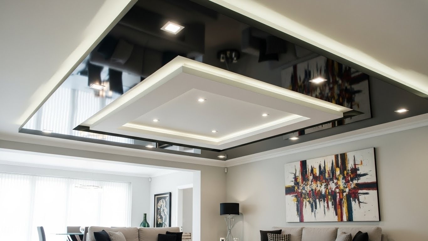 Натяжные потолки стандарт класса многоуровневые