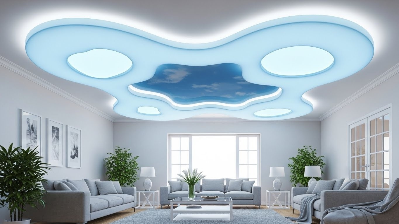 Как создать уникальный интерьер с натяжными потолками