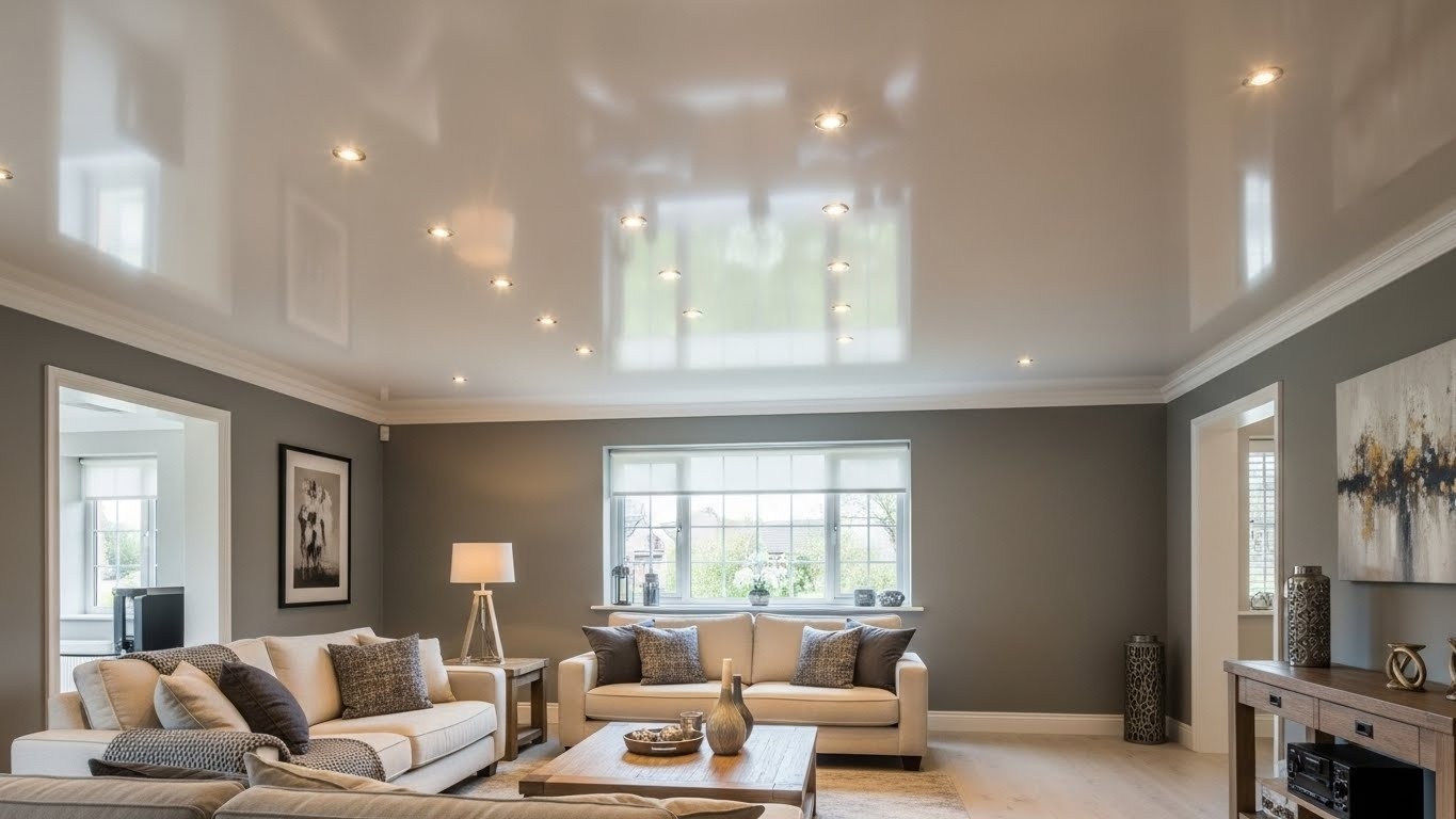 Натяжные потолки комфорт класса матовые