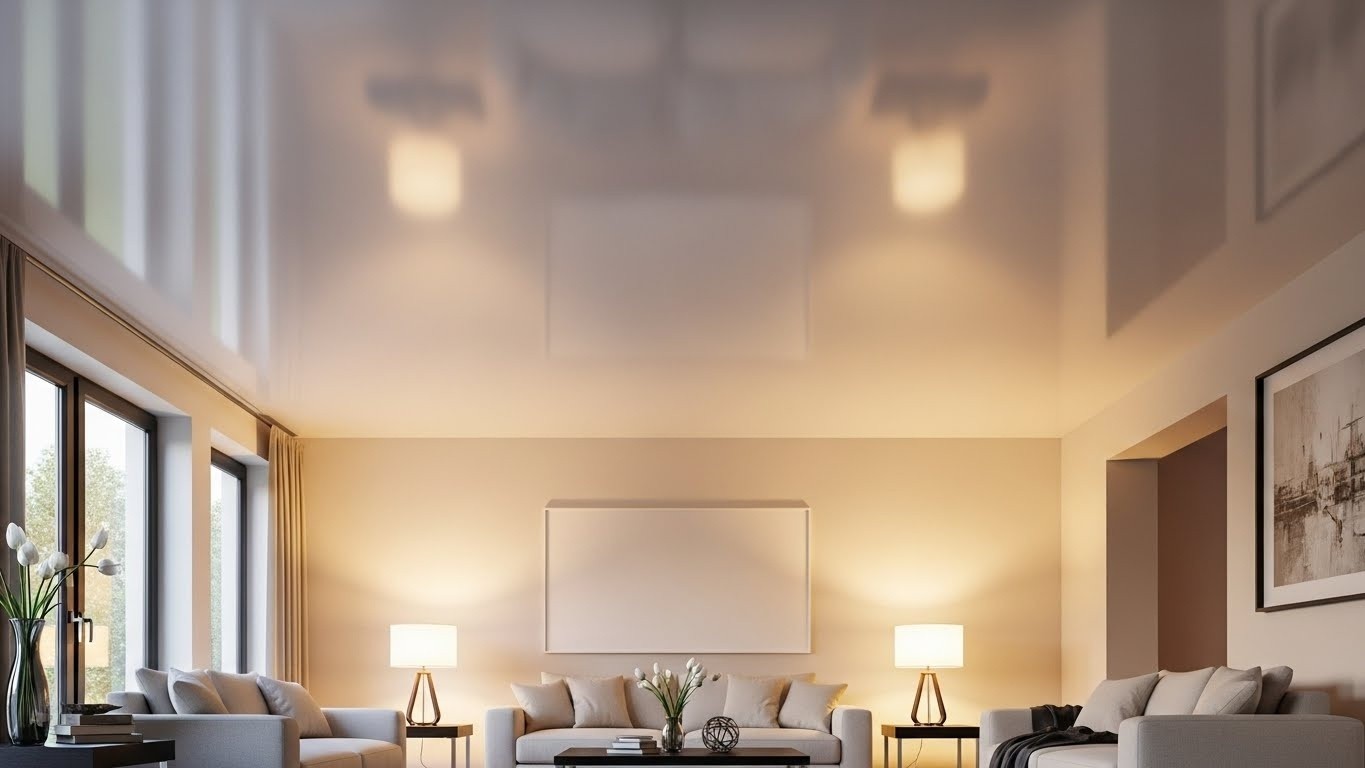 Натяжные потолки премиум класса одноуровневые