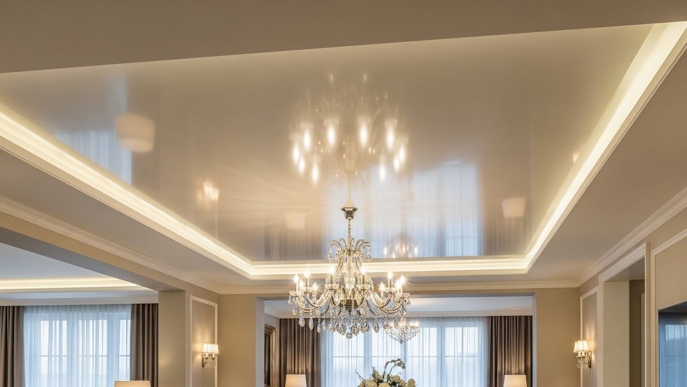 Натяжные потолки люкс класса сатиновые