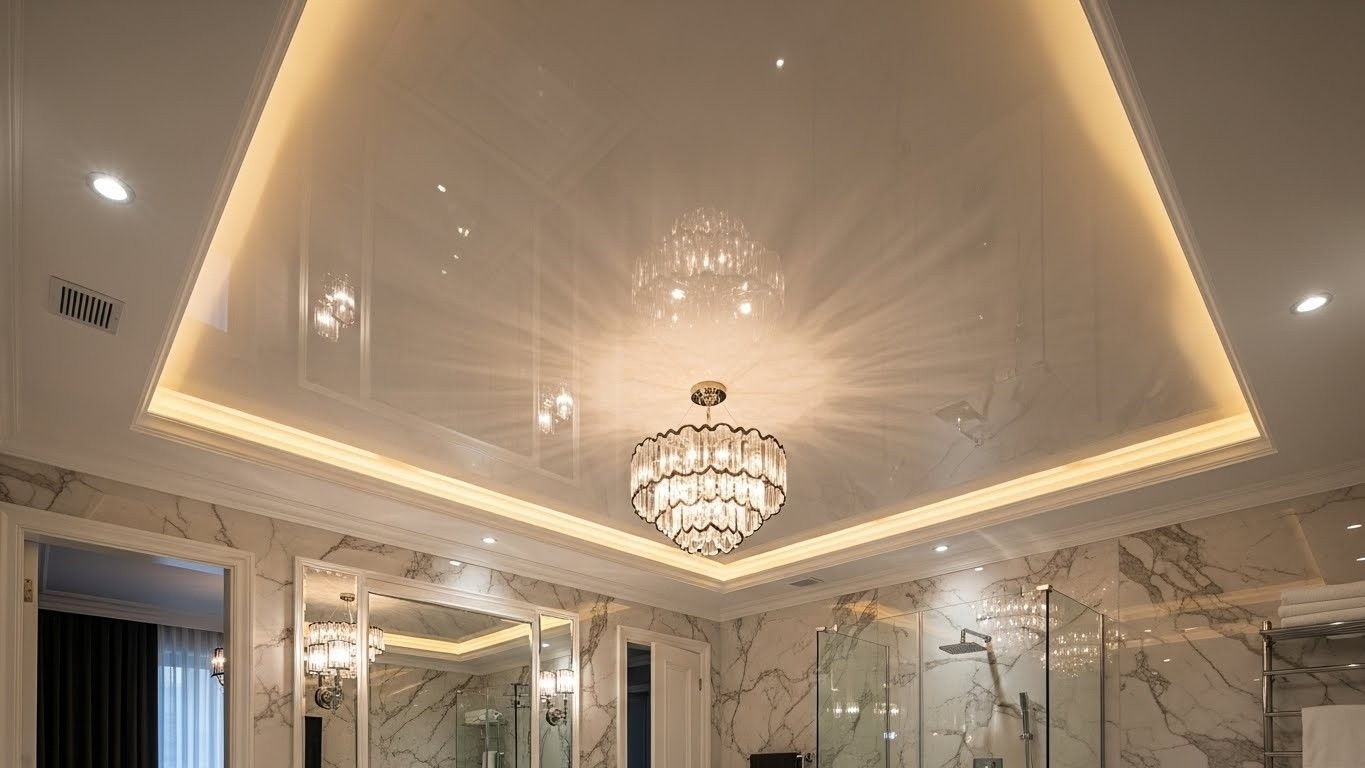 Натяжные потолки люкс класса влагостойкие