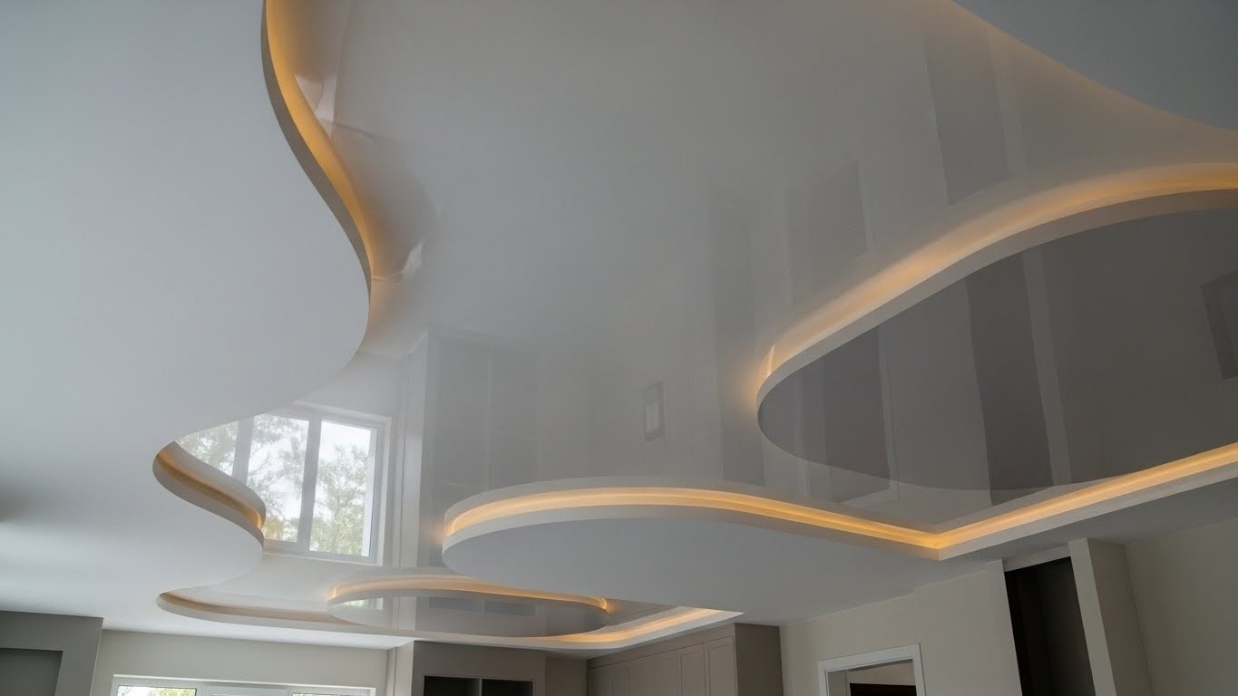 Натяжные потолки дизайнерского класса влагостойкие