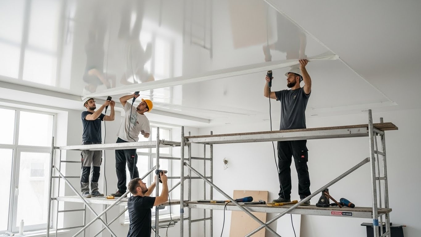 Натяжной потолок повышенного качества