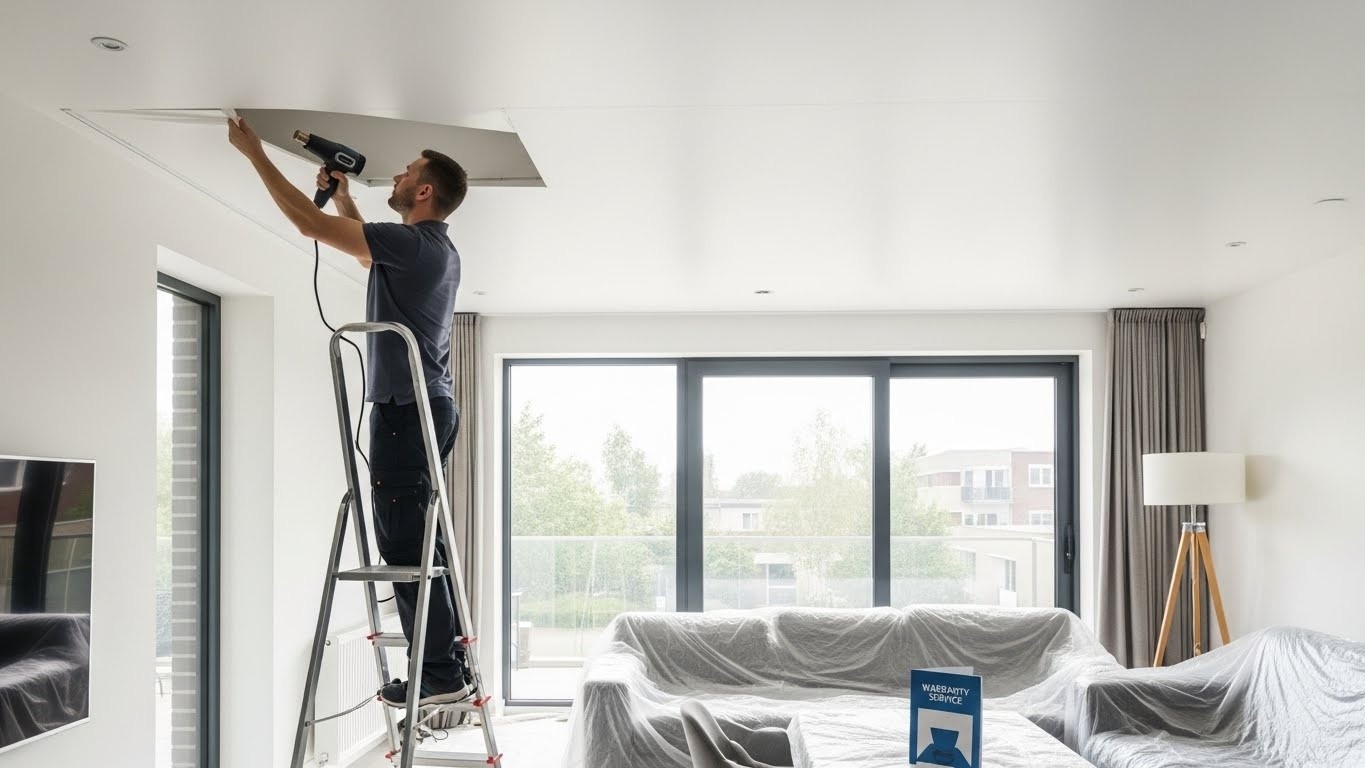 Натяжной потолок с гарантийным обслуживанием