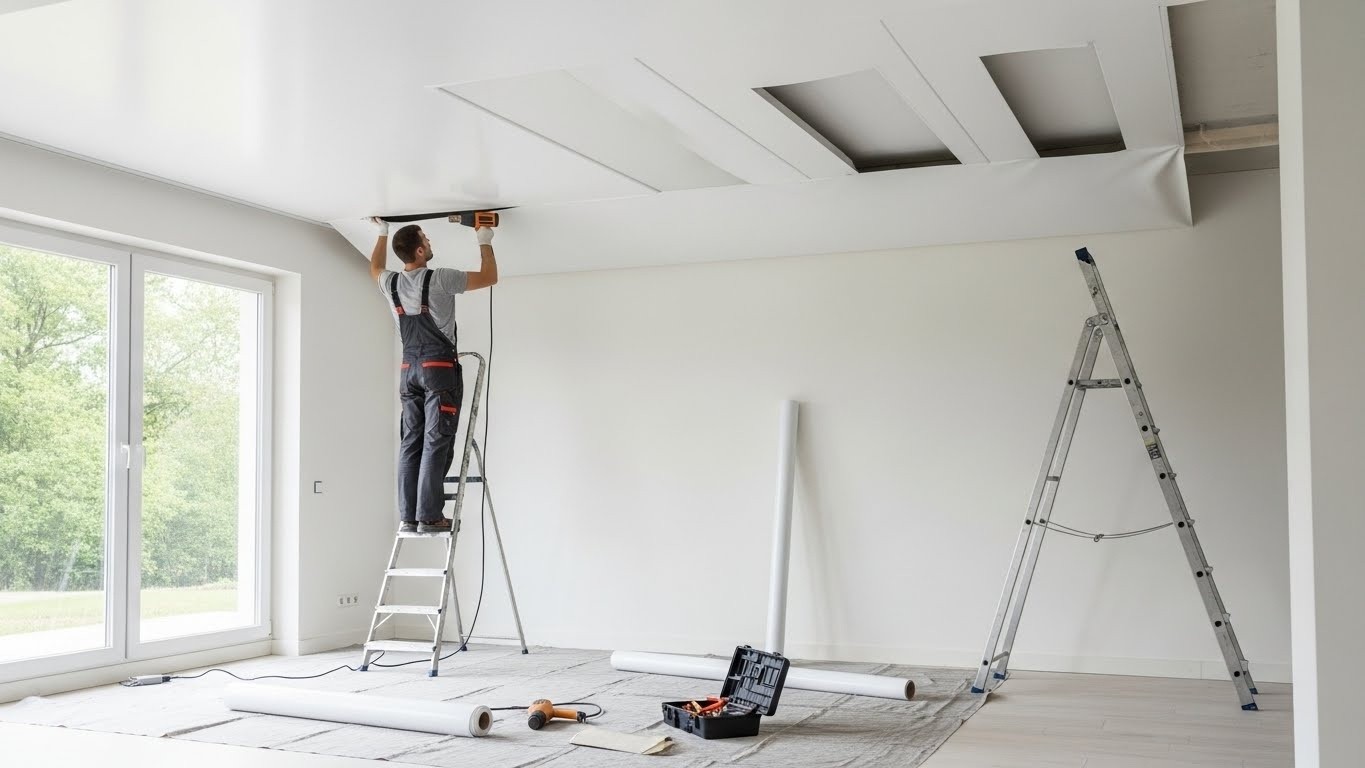 Натяжной потолок с длительным сроком службы