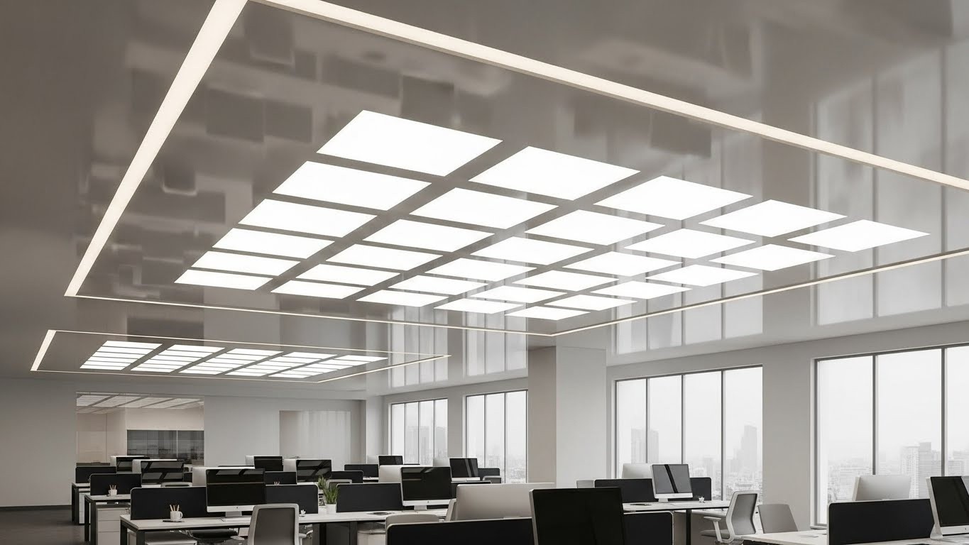 Натяжной потолок для офиса