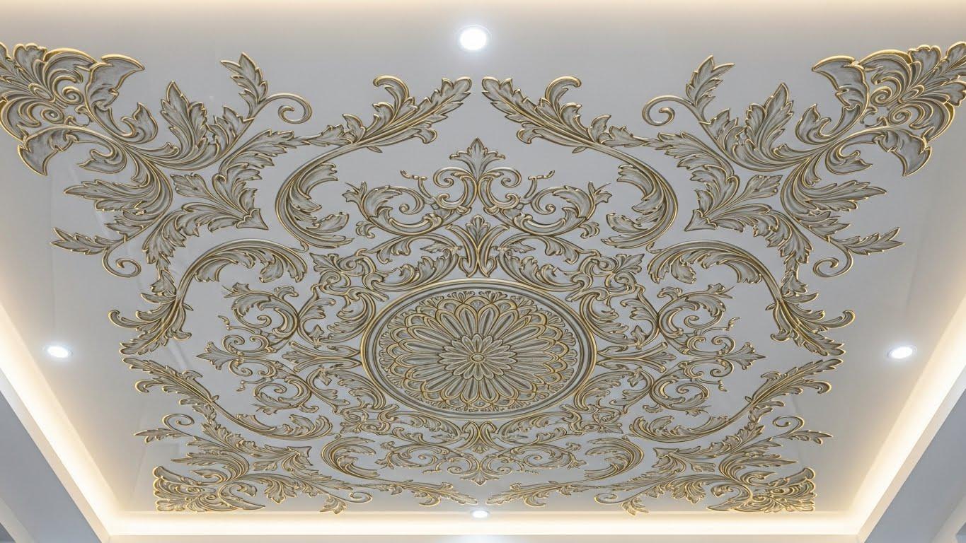 Декоративные элементы для натяжных потолков