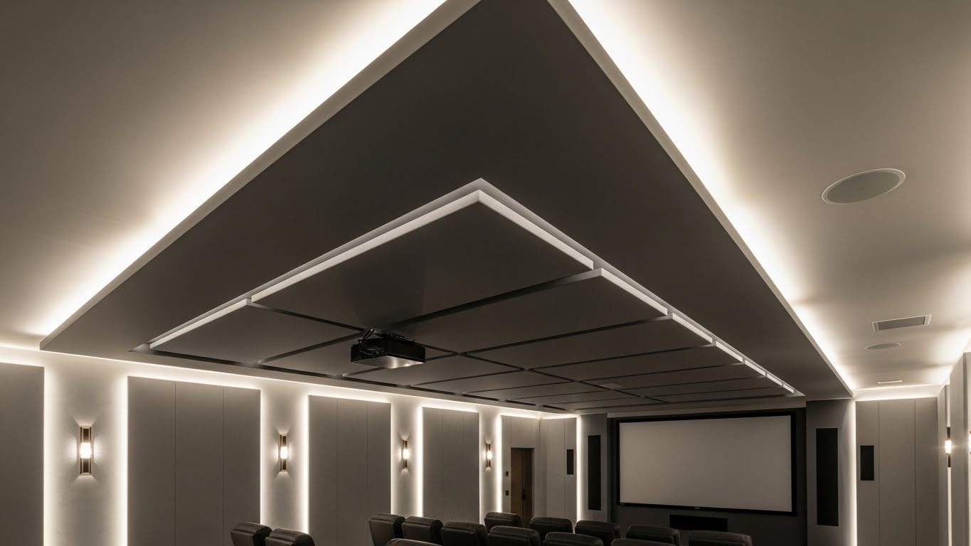 Звукоизоляционный натяжной потолок