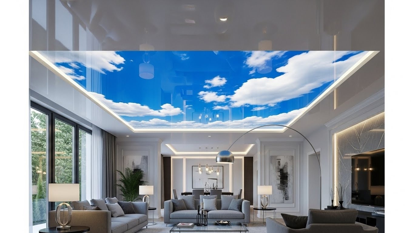 Натяжные потолки с фотопечатью